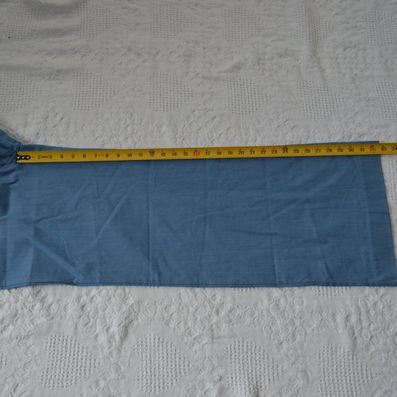 Never A Wallflower MATADOR PANTS LIGHT BLUE DENIM Small - Picture 13 of 16